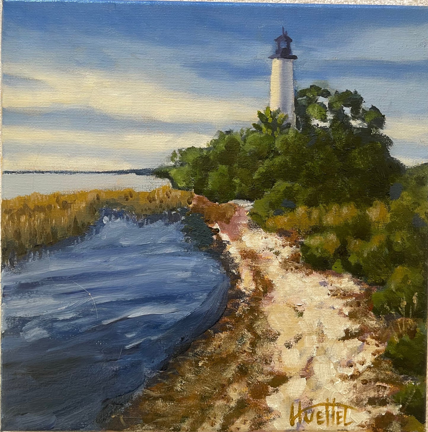 Coastal Lighthouse Rug - Handwoven Nautical Carpet