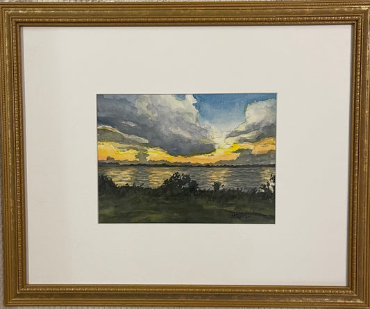 Sunset on the Mississippi River - Clements Fine Rugs 